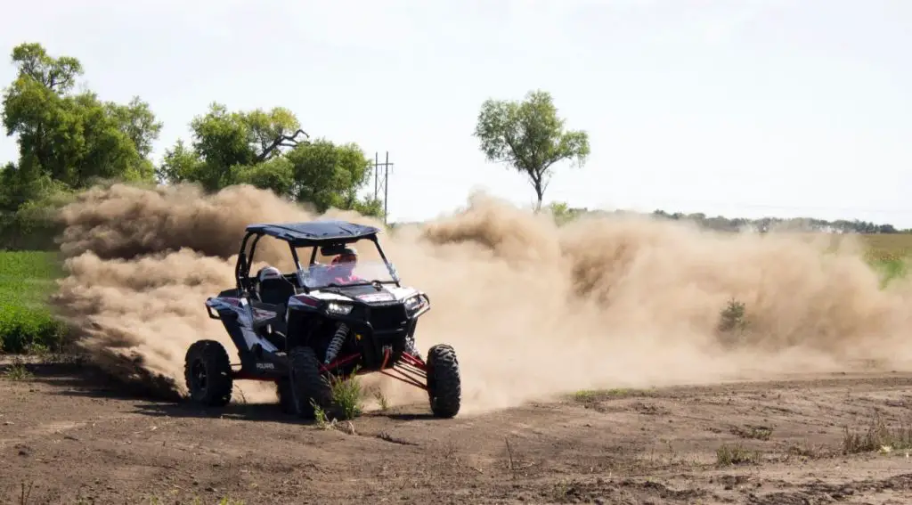 Polaris sidebyside utv driving